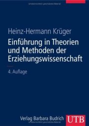 Couverture : Einführung in Theorien und Methoden der Erziehungswissenschaft.