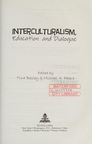 Couverture : Interculturalism, Education and Dialogue