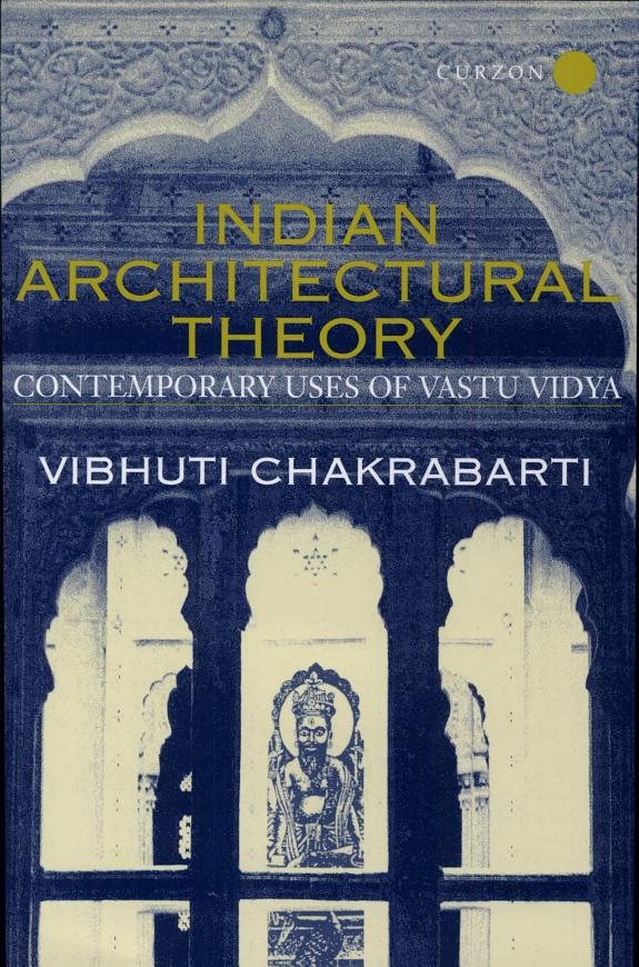 Couverture : Indian architectural theory