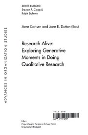 Couverture : Research alive