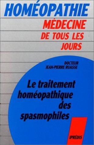Couverture : Le traitement homéopathique des spasmophiles