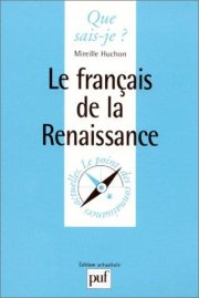 Couverture : Le français de la Renaissance