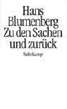 Couverture : Zu den Sachen und zurück
