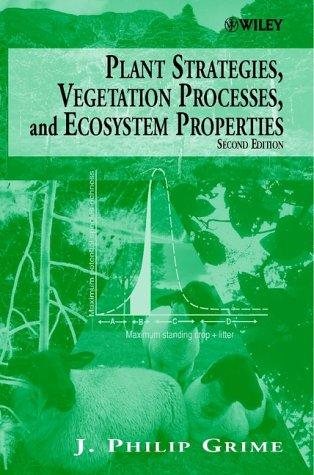 Couverture : Plant strategies, vegetation processes, and ecosystem properties