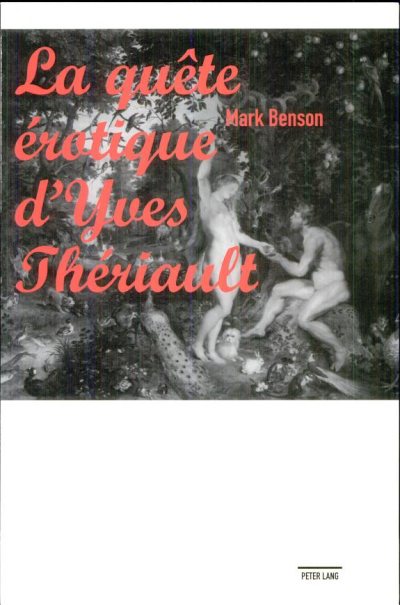 Couverture : La quête érotique d'Yves Thériault