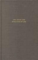 Couverture : The origin and evolution of life