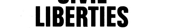 Couverture : Civil Liberties in Hong Kong