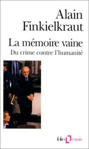 Couverture : La mémoire vaine