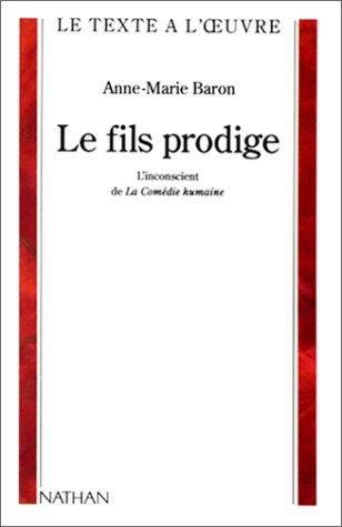 Couverture : Le fils prodige