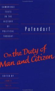 Couverture : On the duty of man and citizen according to natural law
