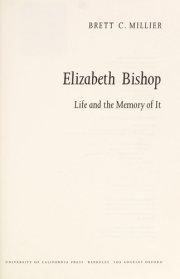 Couverture : Elizabeth Bishop