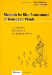 Couverture : Methods for risk assessment of transgenic plants.