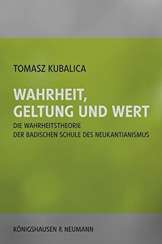 Couverture : Wahrheit, Geltung und Wert