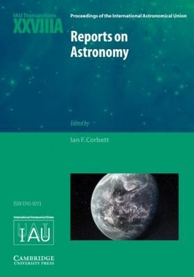 Couverture : Reports on Astronomy 2010-2012 (IAU XXVIIIA)