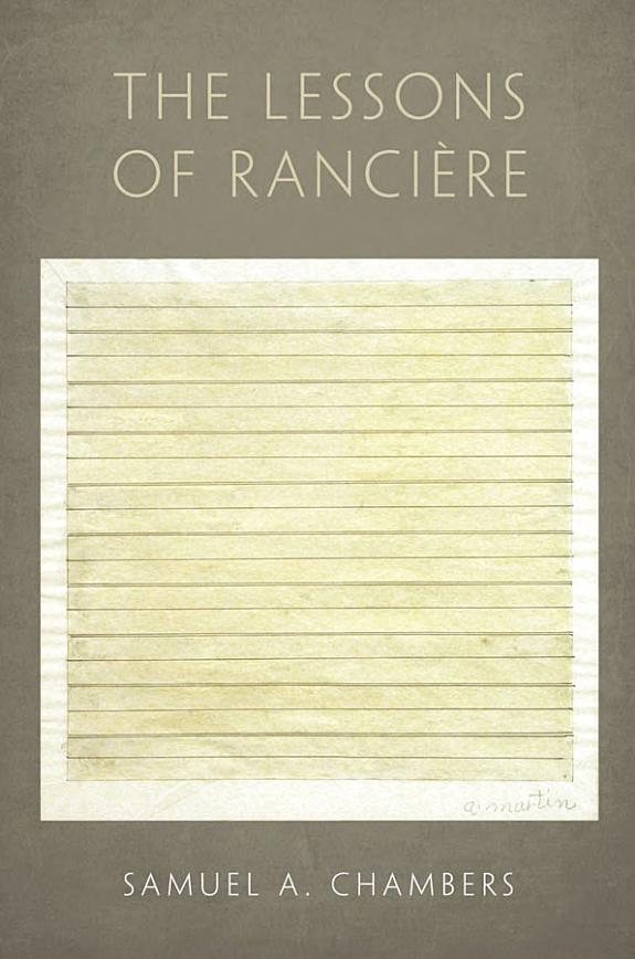 Couverture : The Lessons of Rancière