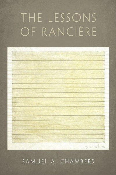 Couverture : The Lessons of Rancière