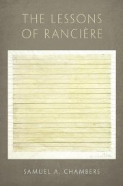 Couverture : The Lessons of Rancière