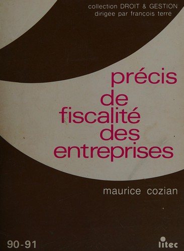 Couverture : Précis de fiscalité des entreprises [90-91]