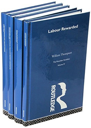 Couverture : The Ricardian socialists / [edited and with an introduction by T.A. Kenyon].
