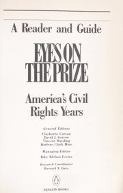 Couverture : Eyes on the prize