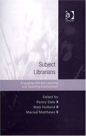 Couverture : Subject Librarians