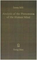 Couverture : Analysis of the Phenomena of the Human Mind