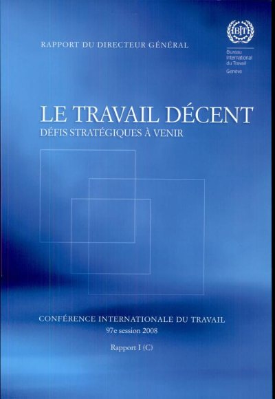 Couverture : Le travail décent