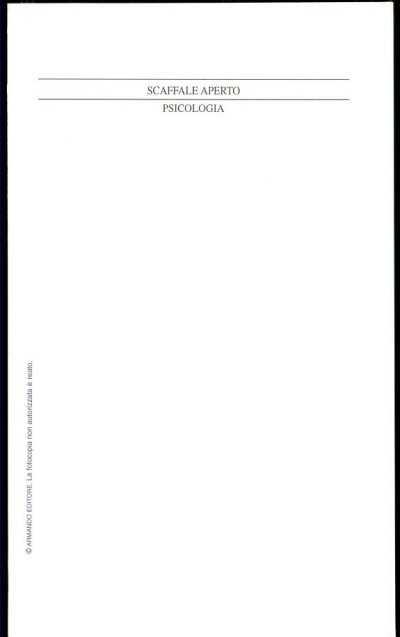 Couverture : Le maschere e i volti del sé