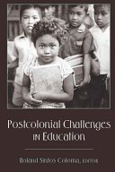 Couverture : Postcolonial challenges in education