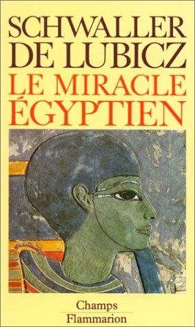 Couverture : Le Miracle égyptien