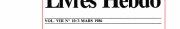 Couverture : Dossier de presse de Pierrot lunaire d'Arnold Schönberg =