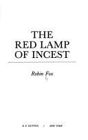 Couverture : The red lamp of incest