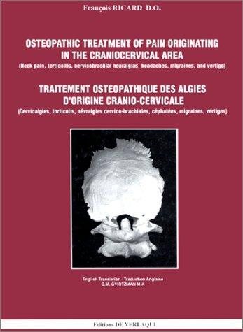 Couverture : Osteopathic Treatment of Pain Originating in the Craniocervical Area - Traitement osteopathique des algies d'origine cranio-cervicale