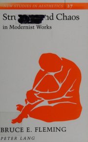 Couverture : Structure and chaos in modernist works