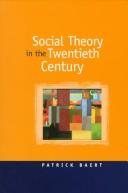 Couverture : Social theory in the twentieth century