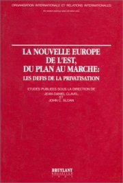 Couverture : La nouvelle Europe de l'est, du plan au marché