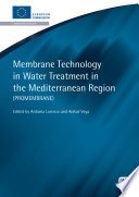 Couverture : Membrane technology in water treatment in the Mediterranean Region