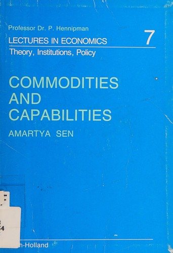 Couverture : Commodities and capabilities