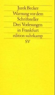 Couverture : Warnung vor dem Schriftsteller
