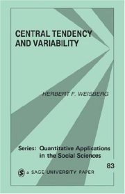 Couverture : Central tendency and variability