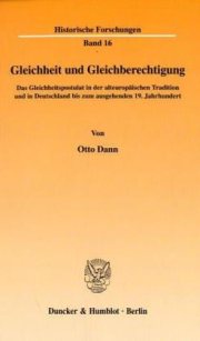 Couverture : Gleichheit und Gleichberechtigung