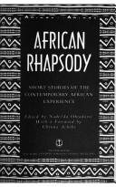 Couverture : African rhapsody