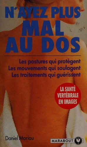 Couverture : N'ayez plus mal au dos