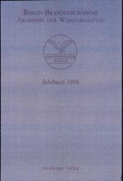 Couverture : Jahrbuch 1998