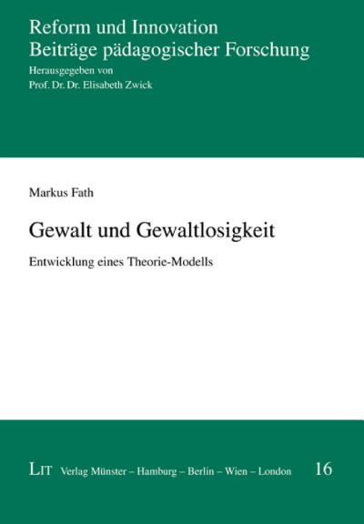 Couverture : Gewalt und Gewaltlosigkeit