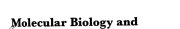 Couverture : Molecular biology and biotechnology