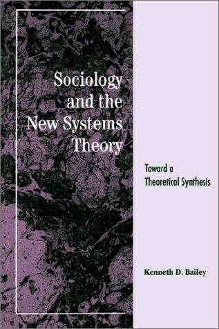 Couverture : Sociology and the new systems theory
