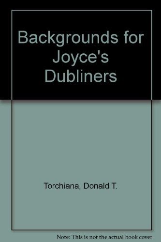 Couverture : Backgrounds for Joyce's Dubliners