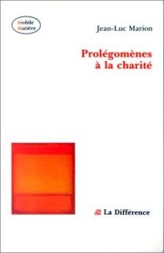 Couverture : Prolégomènes à la charité
