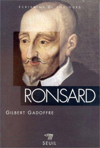 Couverture : Ronsard